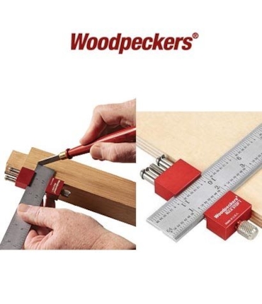 Woodpeckers - Rule Stop - 1 polegada Woodpeckers - Rule Stop - 1 polegada