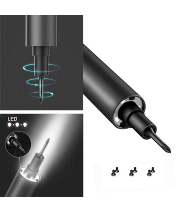 WOOWSTICK  1F+ 64 - KIT COM CHAVE DE FENDA ELÉTRICA SEM FIO WOOWSTICK  1F+ 64 - KIT COM CHAVE DE FENDA ELÉTRICA SEM FIO