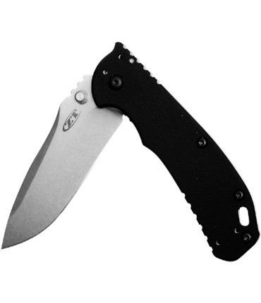 ZERO TOLERANCE - CANIVETE ZT HINDERER BLACK G-10 - 0566